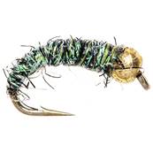 Turrall Copper Cat Nymph Green Beadhead Trout Fly