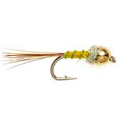 Turrall Micro Mug Yellow Beadhead Trout Fly