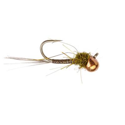Turrall Off Bead Copper Quill Tungsten Nymph Barbless Trout Fly