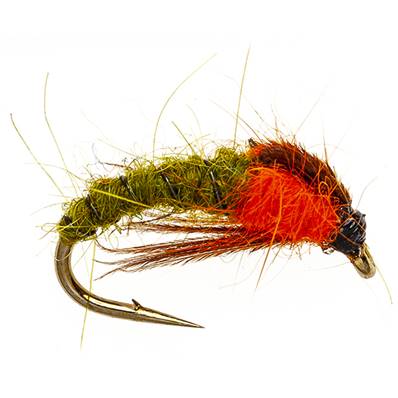 Turrall Olive Sedge Pupae Standard Nymph Trout Fly