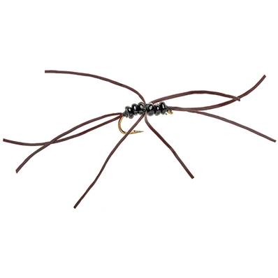 Turrall Bloodworm Apps Black Standard Nymph Trout Fly