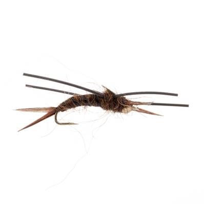 Turrall Brown Heavy Stonefly Nymph Trout Fly