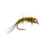 Turrall Olive Grub Beadhead Trout Fly