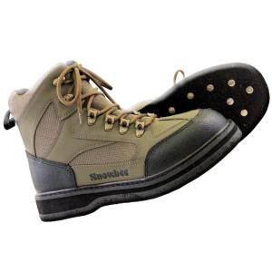 Snowbee Stream-Trek Combi Studded Felt/Rubber Sole Wading Boot