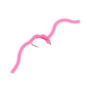 Turrall Pink Worm Beadhead Squirmy Worm Trout Fly