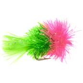 Turrall Two Tone Lime & Pink Blob / Bung Trout Fly