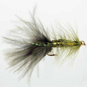 Turrall Damsel Nymphs Gold Head Bugger Olive - Gb028