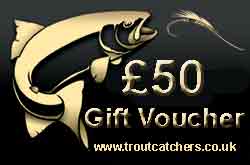Fishing £50 Gift Voucher - Troutcatchers