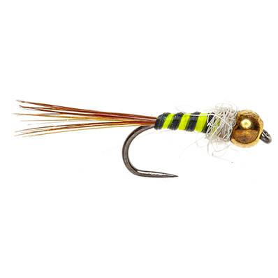 Turrall Micro Mug Green Beadhead Trout Fly