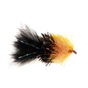 Turrall Two Tone Black & Orange Blob / Bung Trout Fly