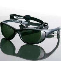 Wychwood Black Wrap Sunglasses