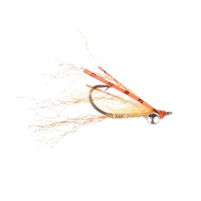 Turrall Crazy Charlie Legs Orange Gotcha Premium Saltwater Fly