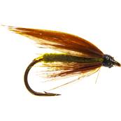 Turrall Green Cowdung Wet Winged Trout Fly