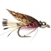 Turrall Grouse & Claret Silver Beadhead Trout Fly