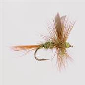 Turrall Rough Olive Dry Winged Trout Fly
