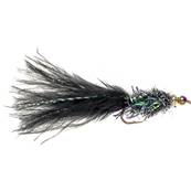 Turrall Beadhead Rainbow Warrier Black Streamer / Lure Trout Fly