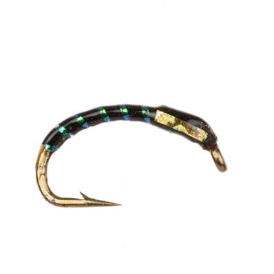 Turrall Black & Gold Holo Flex-Epoxy Buzzer Trout Fly