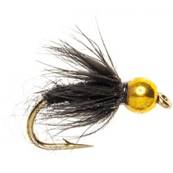 Turrall Black Spider Gold Beadhead Trout Fly