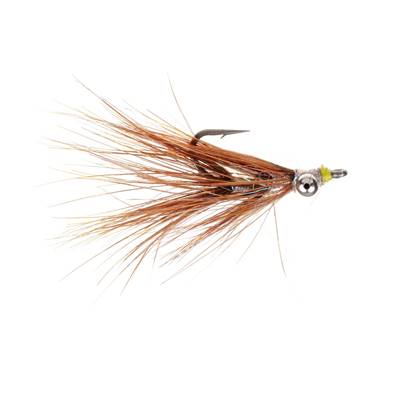 Turrall Bonehead Brown Flash Premium Saltwater Fly