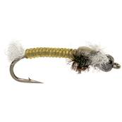 Turrall Micro Choronomid Larva Olive Beadhead Trout Fly