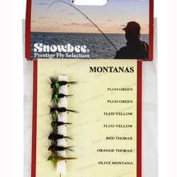 Snowbee Montana (Weighted) Fly Selection - SF107