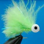 Lime Booby Trout Fishing Fly #10 (Bo14)
