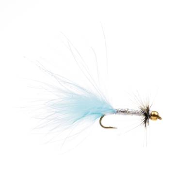 Turrall Blue Marabou Flash Beadhead Trout Fly