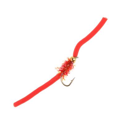 Turrall Golden San Juan Squirmy Worm Trout Fly