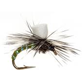 Turrall Klinkahmmer Olive / White Foam Special Dry Trout Fly