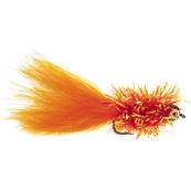 Turrall Streamer Orange Lead Head Trout Fly