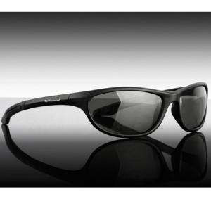 Wychwood Black Wrap Sunglasses