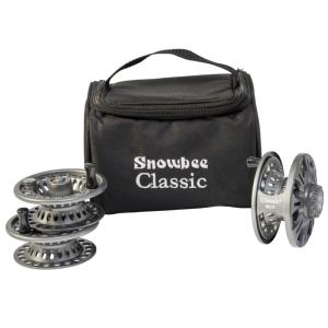 Snowbee Classic2 Fly Reel #5/6 Kit - Reel + 2 Spare Spools & Case - 10561