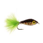 Turrall Epoxy Minnow Gold & Lime Tail Little Gem Saltwater Fly