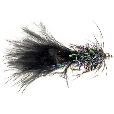 Turrall Loyton Guinea Black Streamer / Lure Trout Fly