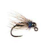 Turrall Olive Black Jig Tungsten Nymph Barbless Trout Fly