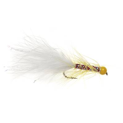 Turrall White & Yellow Head Dancer Trout Fly