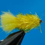 Yellow Blob Trout Fishing Fly