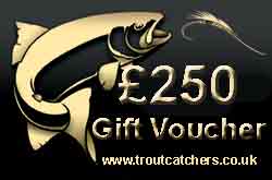Fishing £250 Gift Voucher - Troutcatchers