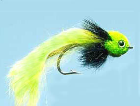 Turrall Pike Fly Widower Chartreuse - Pi05