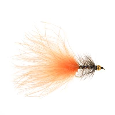 Turrall Beadhead Orange Dancer Streamer / Lure Trout Fly