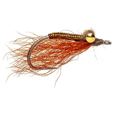 Turrall Crazy Charlie Dazzle Brown Premium Saltwater Fly