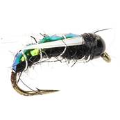 Turrall Flashy Prince Black Beadhead Trout Fly