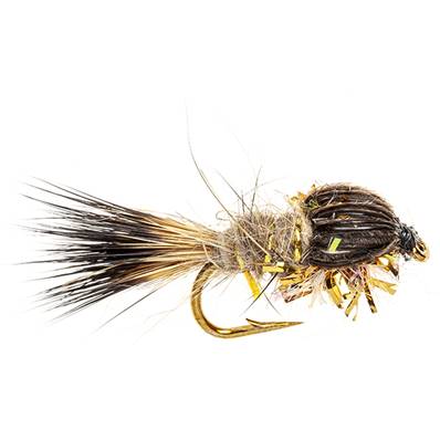 Turrall Gold Fritz Gold Ribbed Hares Ear Standard Nymph Trout Fly