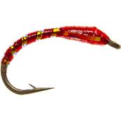Turrall Red & Pearl UV Rib Buzzer Trout Fly