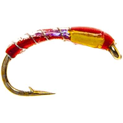 Turrall UV Flashback Epoxy Red Buzzer Trout Fly