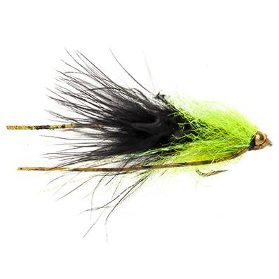 Turrall Beadhead Flexi Cat Black Streamer / Lure Trout Fly