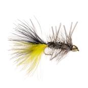 Turrall Black Rubber Legs Cone Head Bugger Trout Fly