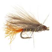 Turrall CDC Orange Tag Light Hares Ear Cul De Canard Trout Fly
