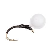 Turrall Suspender Buzzer All Black (White) Unibobber Trout Fly
