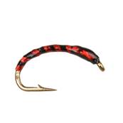 Turrall Black & Red Flex-Epoxy Buzzer Trout Fly